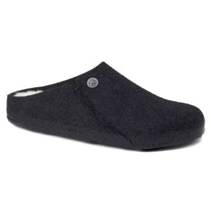 Birkenstock Zermatt Shearling Slipper | Anthracite | Narrow – Women’s